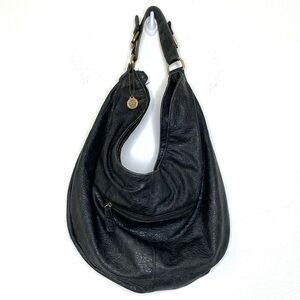 Big Buddha vegan leather hobo bag